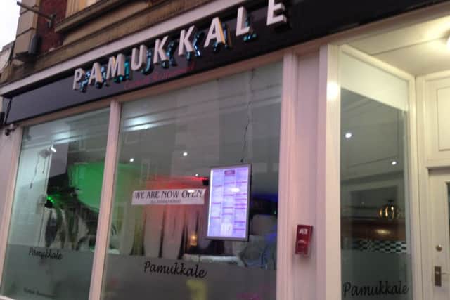 Pamukkale, in St Giles Street