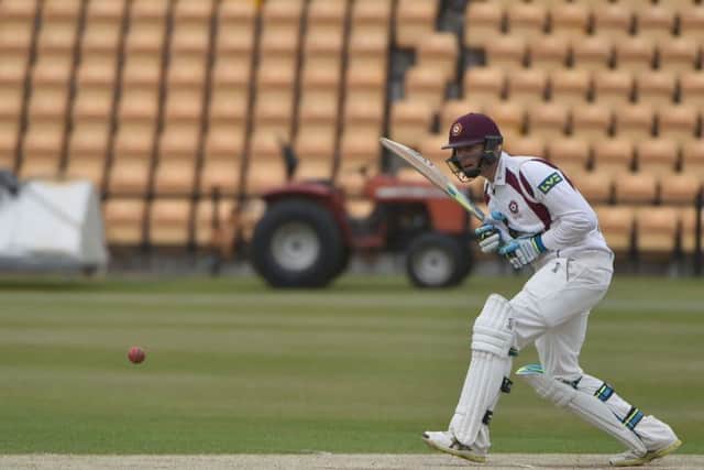 Action from the final day of Northamptonshire's LV= County Championship clash with Lancashire