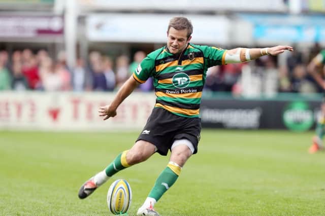 WEEK OFF - Stephen Myler has been left out of the Saints team to play at Leicester
