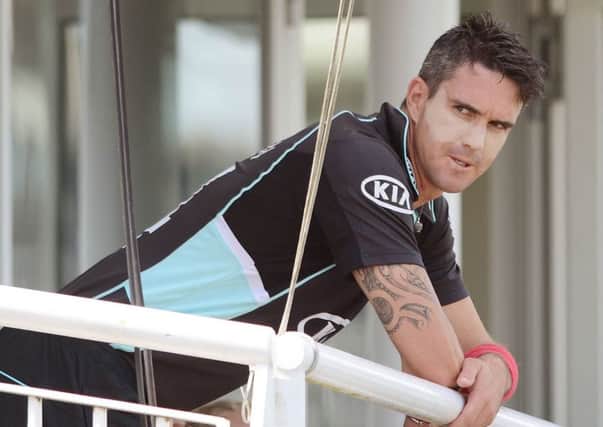 INJURED - Kevin Pietersen will be missing from the Surrey team which plays Northants this week