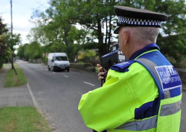 A police operation in Overstone to tackle speeding and lorries flouting the weight limit