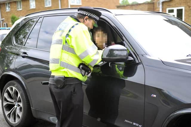 A police operation in Overstone to tackle speeding and lorries flouting the weight limit