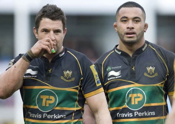 THEY'RE OFF - Phil Dowson and Samu Manoa are two of the 10 players leaving Saints this summer