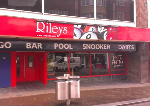 Snooker and pool table venue Rileys, on Gold Street, has ceased trading.