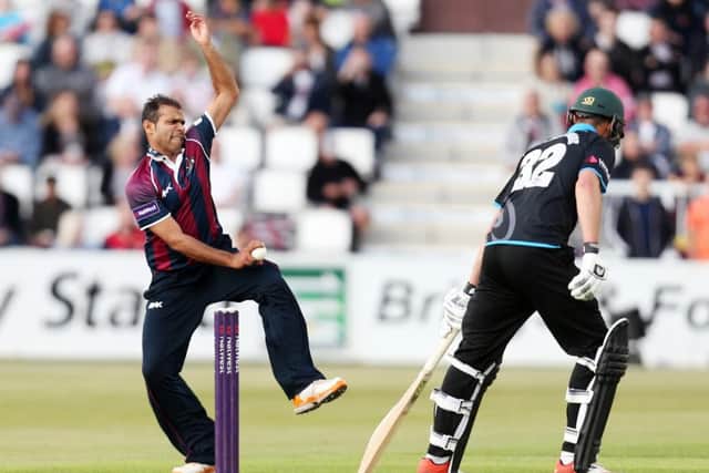 Mohammad Azharullah in action for the Steelbacks