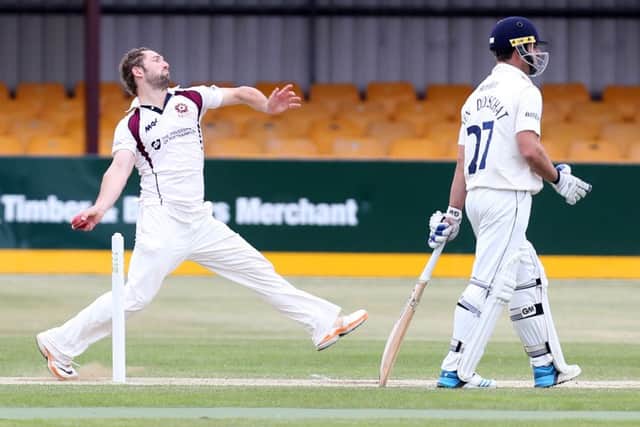 Action from the final day of Northamptonshire's LV= County Championship clash with Essex