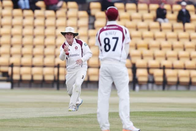 Action from the final day of Northamptonshire's LV= County Championship clash with Essex