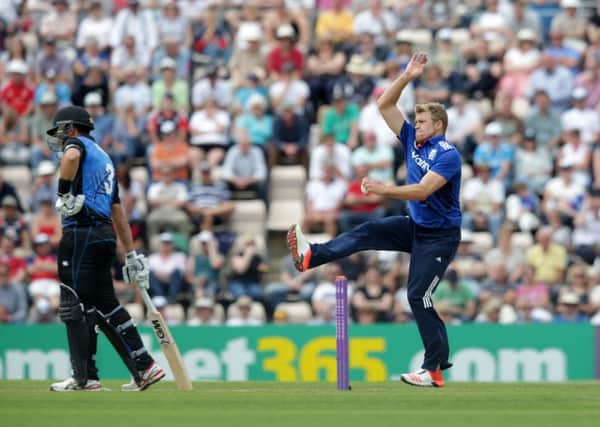David Willey impressed for England against New Zealand