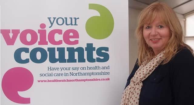 Rosie Newbigging, chief executive of Healthwatch Northamptonshire