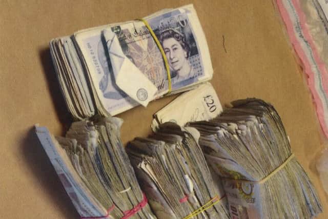 £20,000 in cash was seized from drug dealer Marvin Douglas