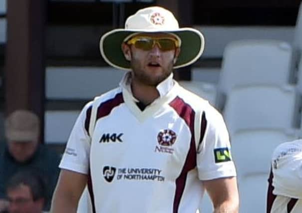 DISAPPOINTMENT - Northants skipper Alex Wakely