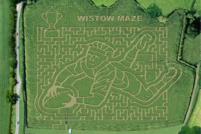 New maze at Wistow