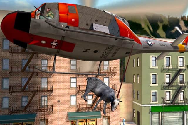 Goat Simulator is just a little bit crazy