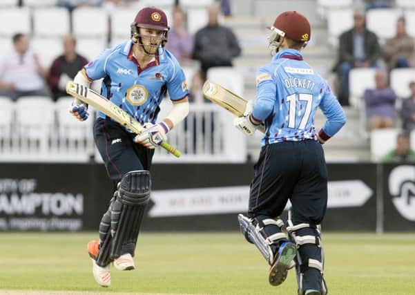 David Willey and Ben Duckett were key to the Steelbacks success (pictures: Kirsty Edmonds)