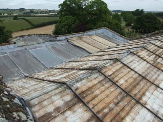 Thieves have stolen tonnes of lead from the roof of an historic Northamptonshire church