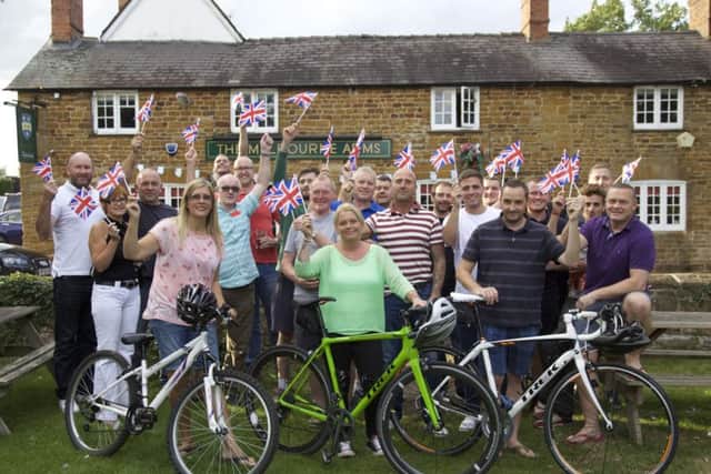 The team at The Melbourne Arms in Duston