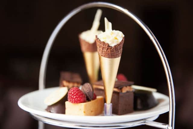 Chocolate afternoon tea