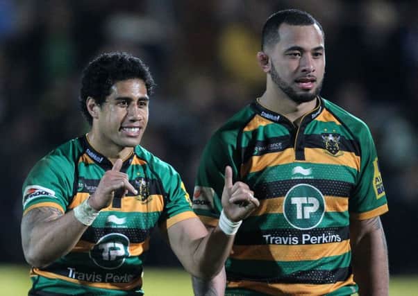 Ken Pisi and Samu Manoa will square up in Samoa's clash with USA (picture: Sharon Lucey)