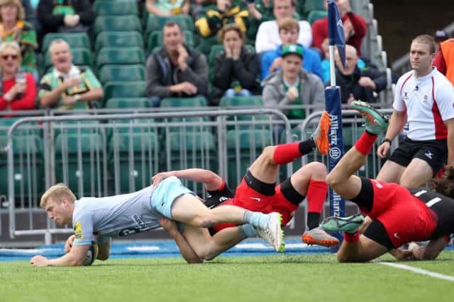 Howard Packman scored Saints' first try