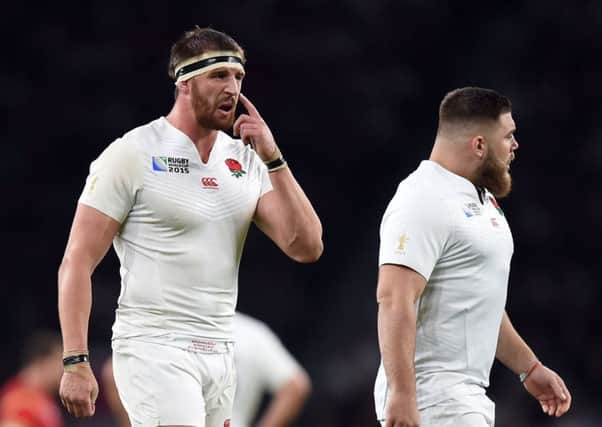 Tom Wood fronted up after England's defeat to Australia