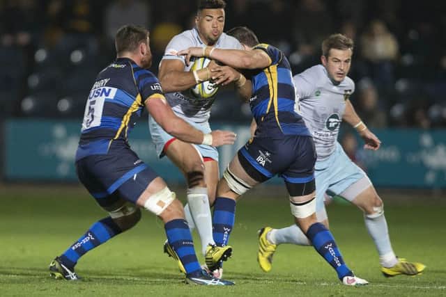 Luther Burrell was one of Saints' better players