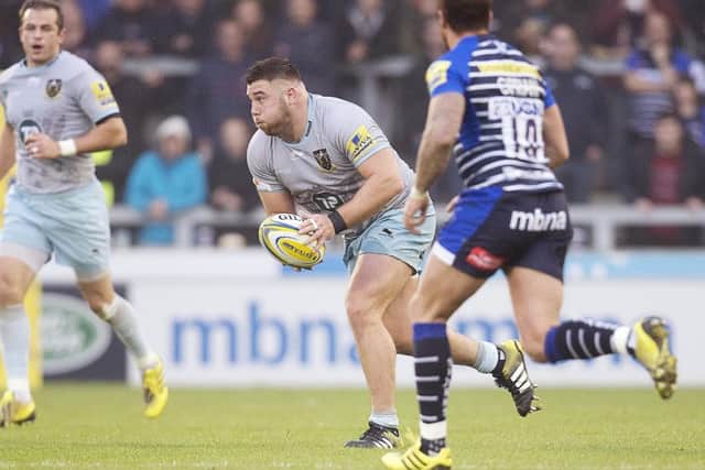 Kieran Brookes tried to help turn the tide for Saints