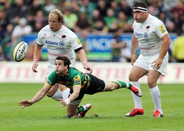 Saints will face Saracens at Franklin's Gardens on Saturday