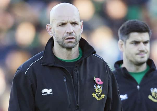 MORE DISAPPOINTMENT - Jim Mallinder saw his Saints side lost to Saracens (Picture: Kirsty Edmonds)