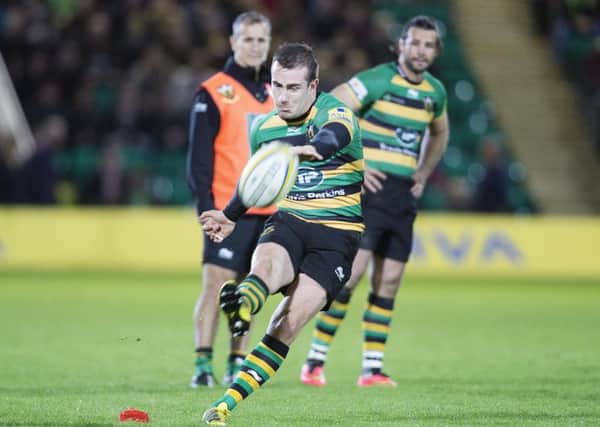 FIRST START - JJ Hanrahan replaces Stephen Myler at fly-half for the Champions Cup clash with Scarlets on Saturday