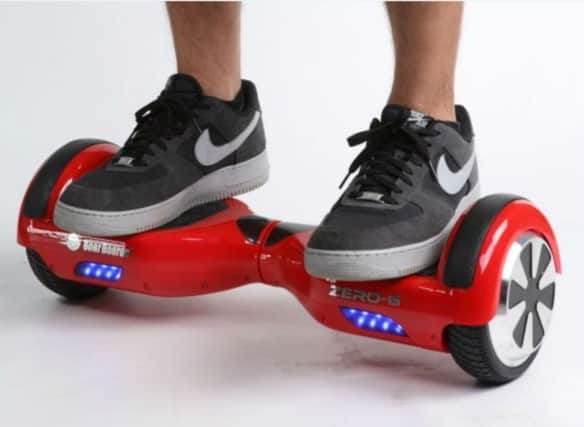 Warwickshire Police are reminding the public it is illegal to ride a Hoverboard on the pavement