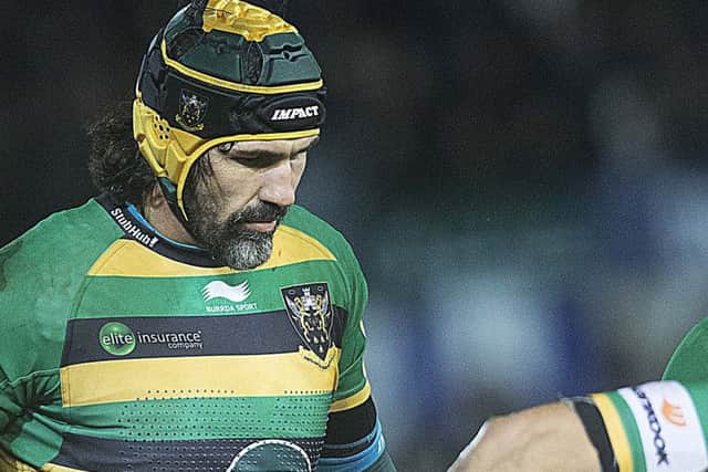 Victor Matfield made his Saints debut on Friday night (picture: Kirsty Edmonds)