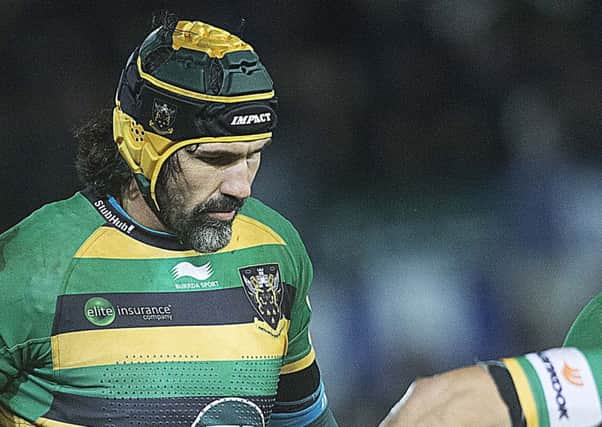 Victor Matfield made his Saints debut on Friday night (picture: Kirsty Edmonds)