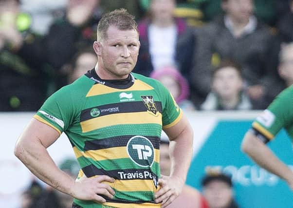 Dylan Hartley is back in action after a rib injury (picture: Kirsty Edmonds)