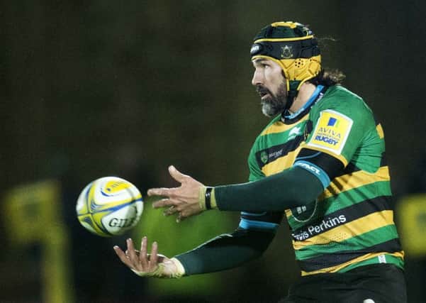 Victor Matfield made his first Saints appearance on Friday night (picture: Kirsty Edmonds)