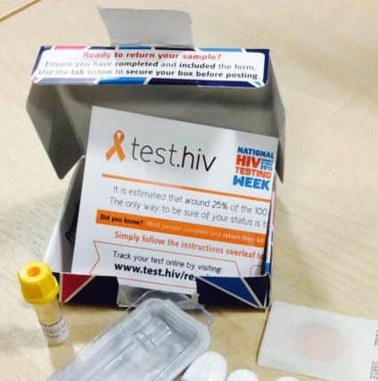 HIV home testing kits. PNL-151127-134444001