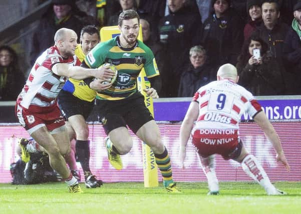 George North has signed a new deal at Saints (picture: Kirsty Edmonds)