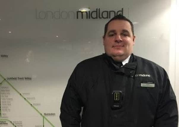 London Midland's Revenue Protection and Security team are being equipped with mobile body cameras to improve customer service, safety and security.