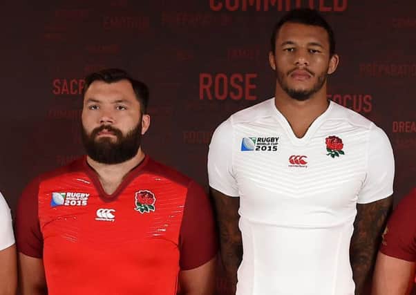 Courtney Lawes has backed Alex Corbisiero (left) to come back stronger from his year-long sabbatical