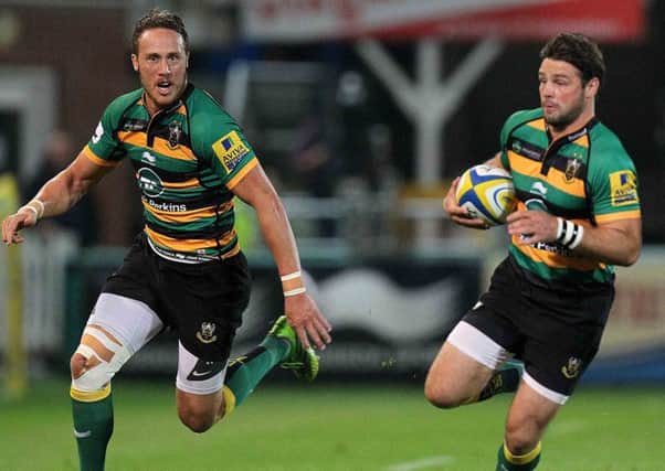 Ben Foden is happy that James Wilson (left) is back in the mix (picture: Sharon Lucey)