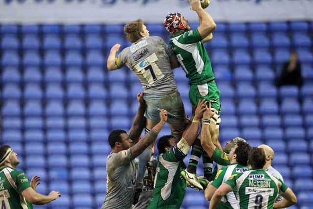 Jamie Gibson was sin-binned against his former club