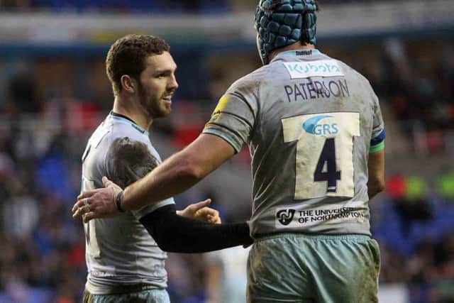 George North scored his first try of the season