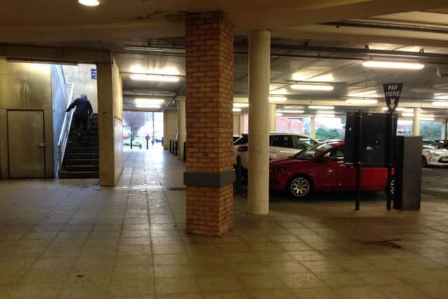 The lower floor of Morrisons car park, Kettering NNL-150502-151509001