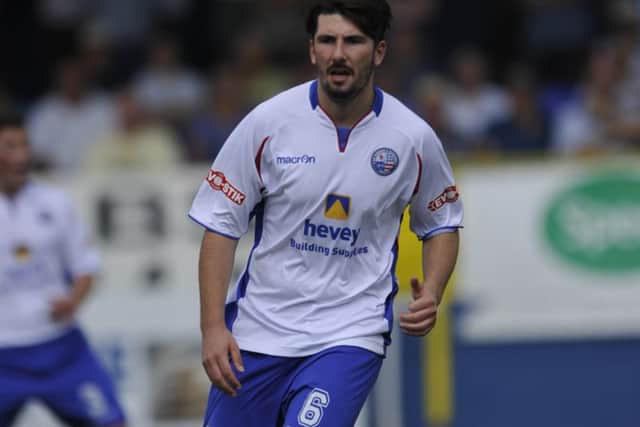 Brad Harris grabbed his first goal of the season last weekend and he is hoping AFC Rushden & Diamonds are now over their 'blip' in the race for promotion