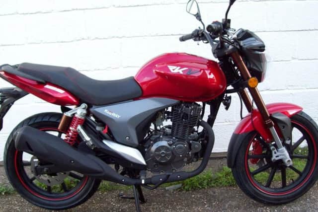 The stolen bike looks like this model
