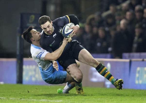 George North set up Saints' winning try (pictures: Kirsty Edmonds)