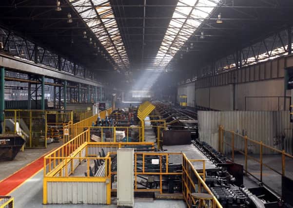 Corby's Tata Steel mill.