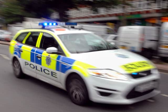 Witnesses should contact police on 101.