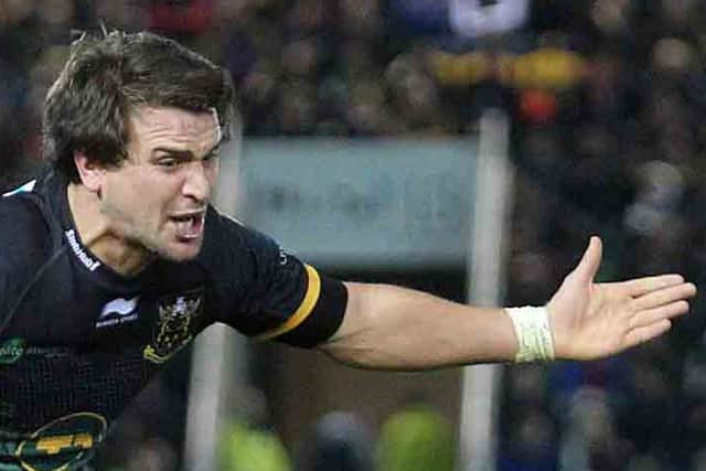 Lee Dickson was allegedly the victim in a bizarre incident at Franklin's Gardens on Sunday (picture: Sharon Lucey)