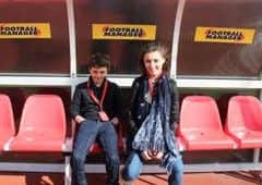Oliver and Taylor Staines.
