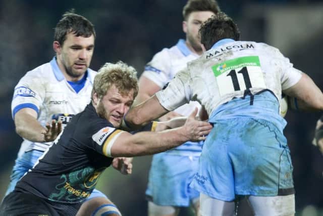 Mike Haywood came on to help Saints beat Glasgow last Sunday (picture: Kirsty Edmonds)